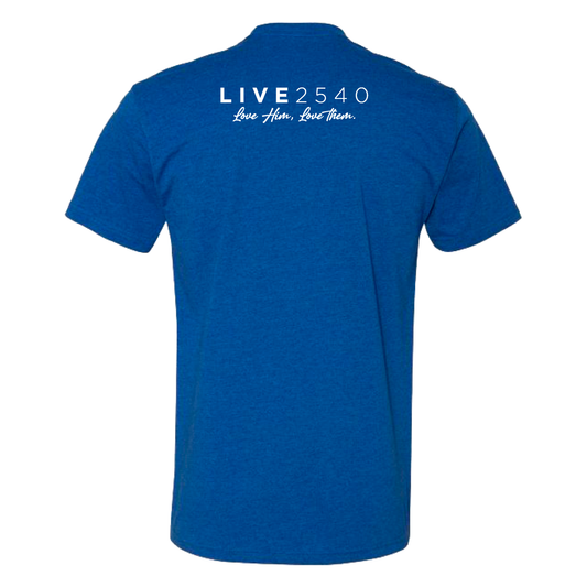 Adult Tee Royal Blue