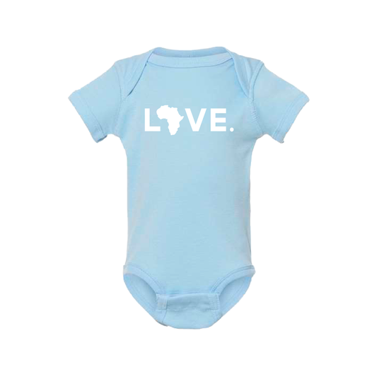 Light Blue Infant Onesie