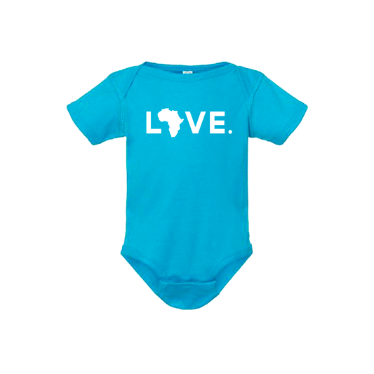 Turquoise Infant Onesie