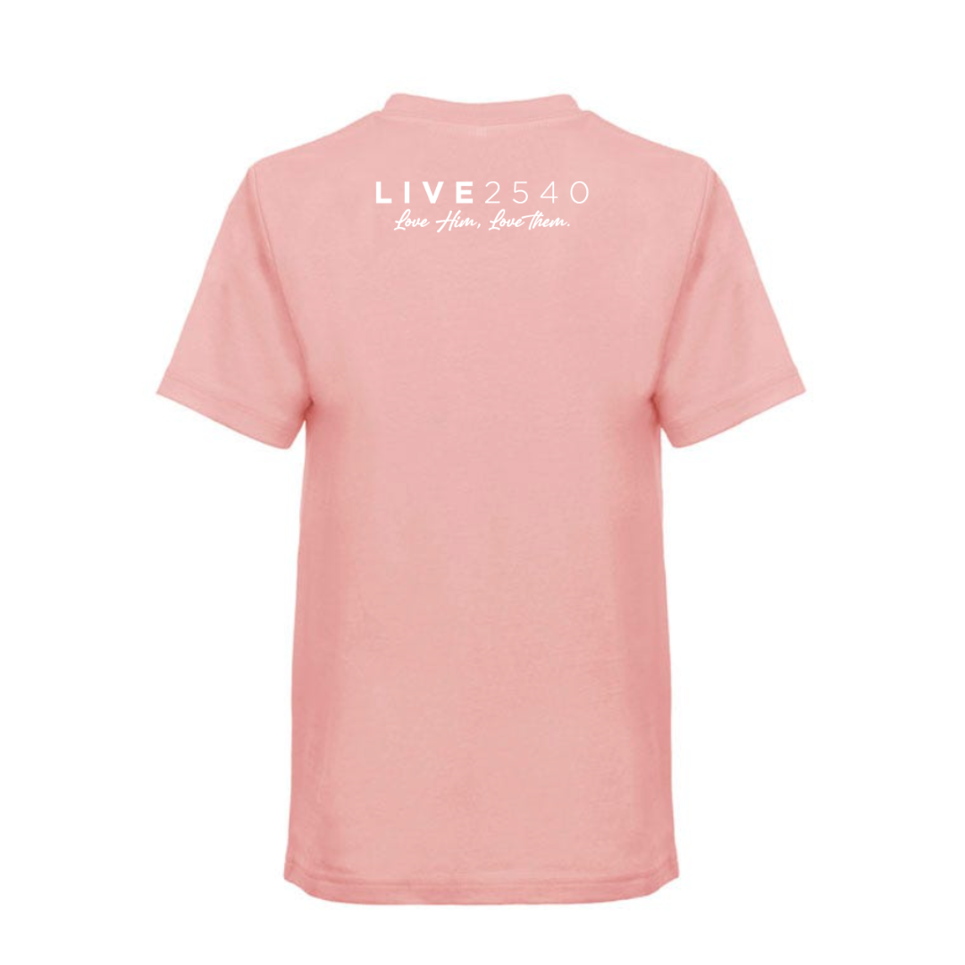 Youth Tee Light Pink