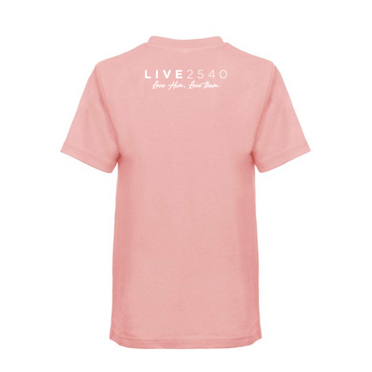 Youth Tee Light Pink