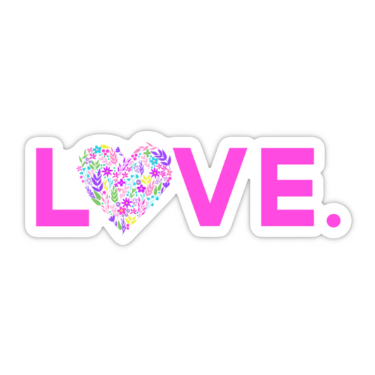 2023 Sticker - Layne LOVE. Valentine's Day 6"