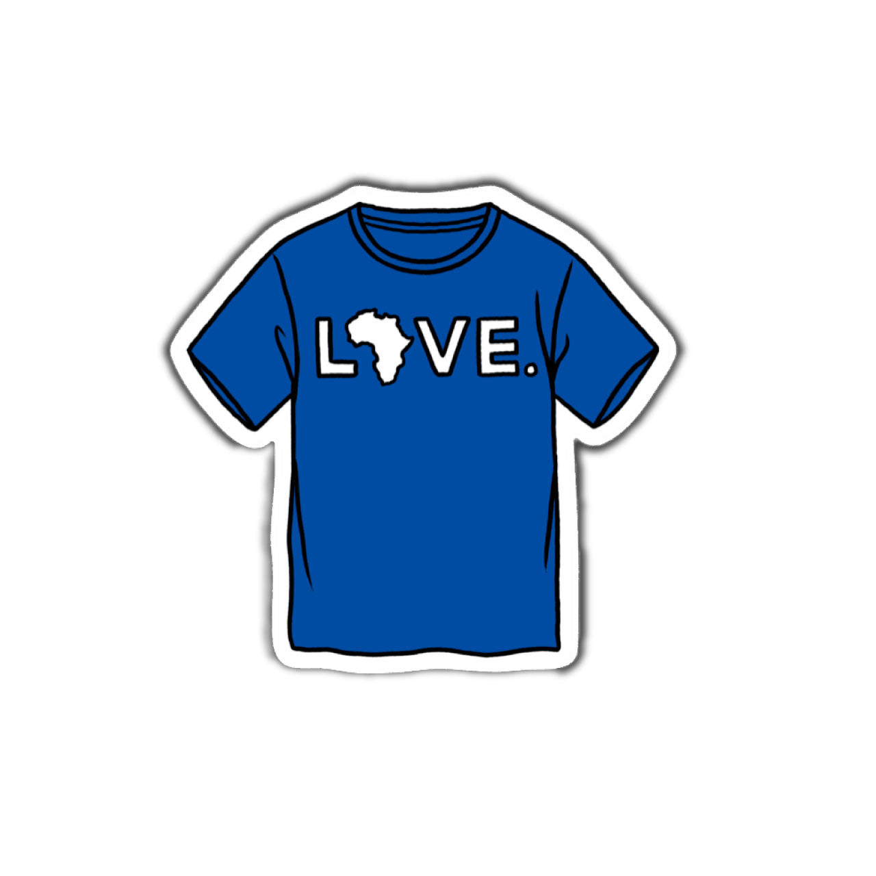 Sticker LOVE. Shirt
