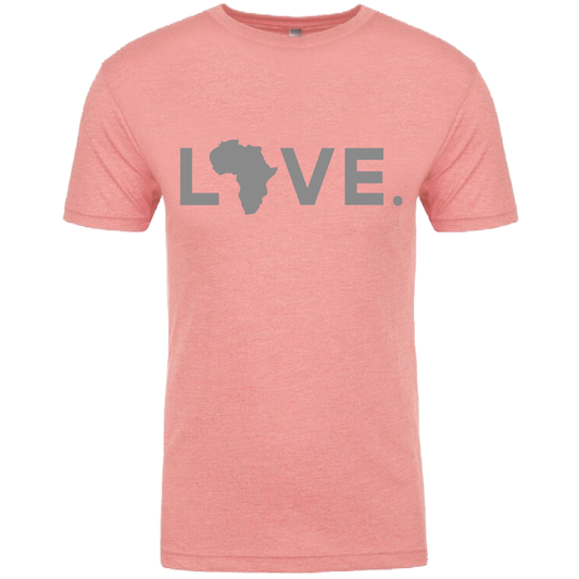 Adult Tee Desert Pink & Gray